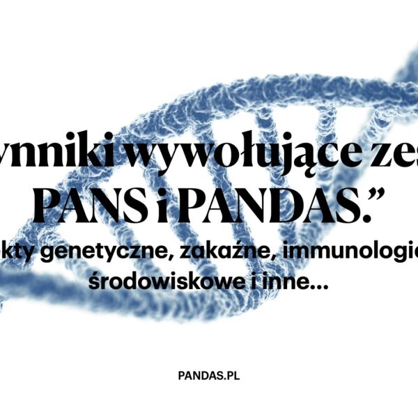 Czynniki wywołujące PANS, PANDAS