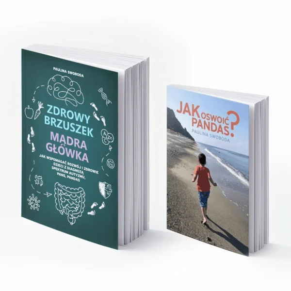Pakiet: Książka Zdrowy Brzuszek - Mądra Główka + Jak oswoić PANDAS?